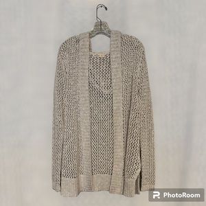 Hollister cardigan. Cream color. Size Large.